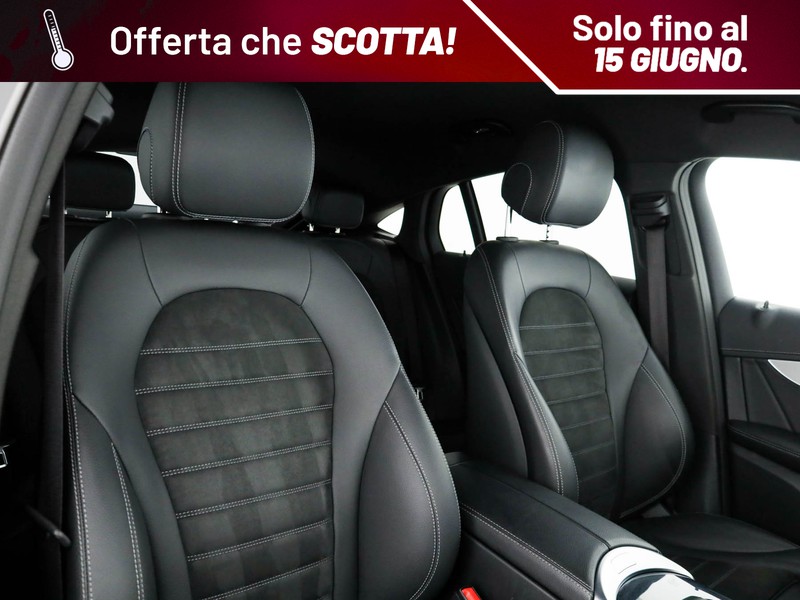 Mercedes GLC Coupè coupe 220 d sport 4matic auto diesel nero