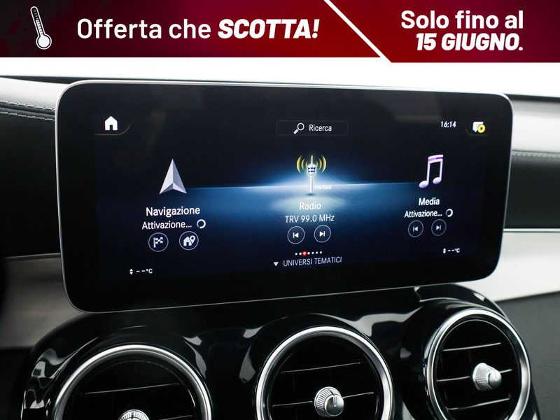 Mercedes GLC Coupè coupe 220 d sport 4matic auto diesel nero