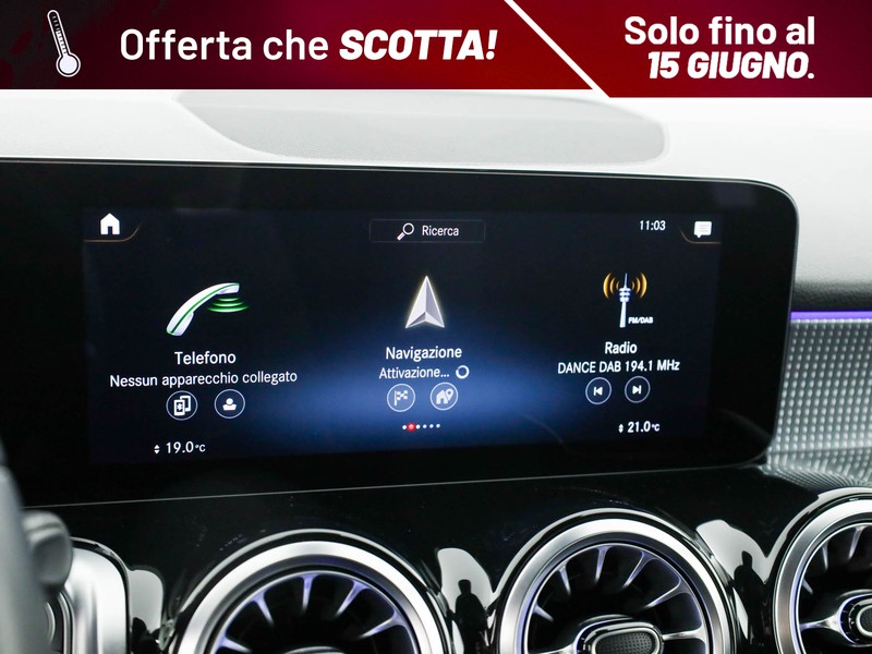 Mercedes GLB 200 d sport plus auto diesel nero