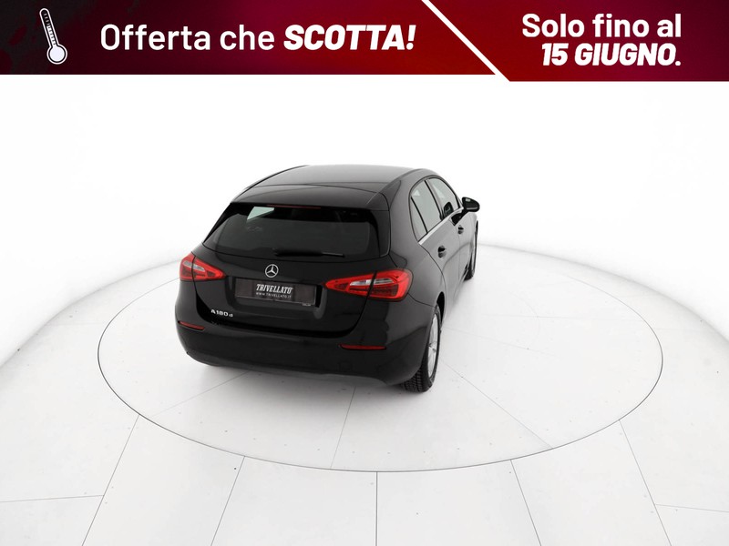 Mercedes Classe A 180 d business auto diesel nero