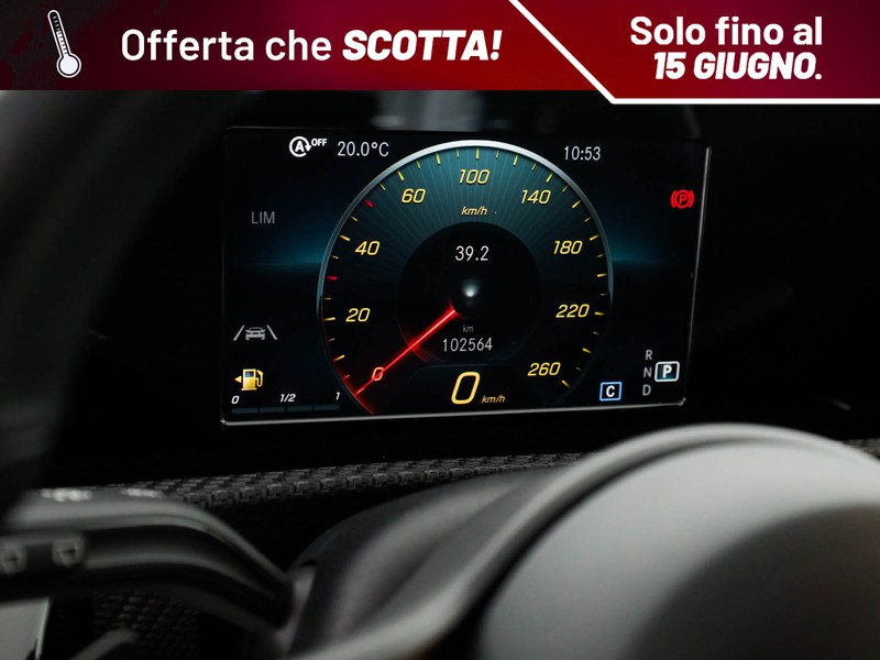 Mercedes Classe A 180 d business auto diesel nero