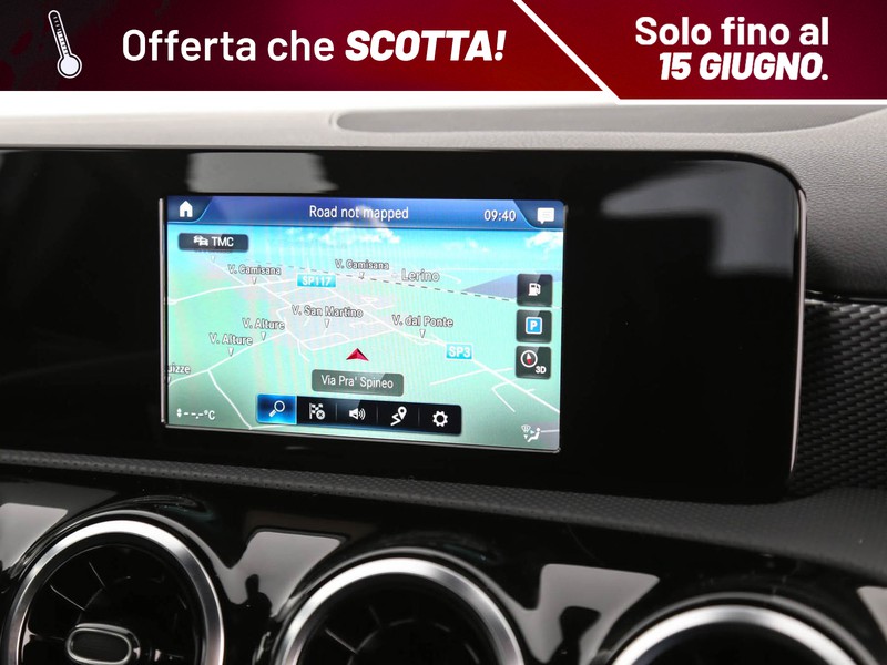 Mercedes Classe A 180 d sport extra diesel nero