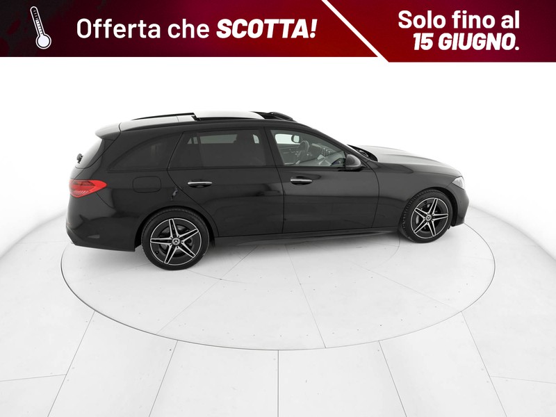 Mercedes Classe C SW sw 300 de phev amg line premium plus auto ibrido nero