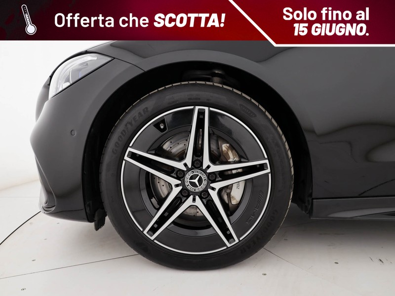 Mercedes Classe C SW sw 300 de phev amg line premium plus auto ibrido nero