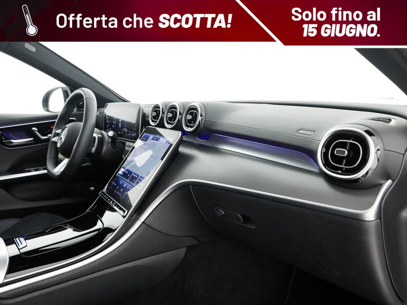 Mercedes Classe C SW sw 300 de phev amg line premium plus auto ibrido nero