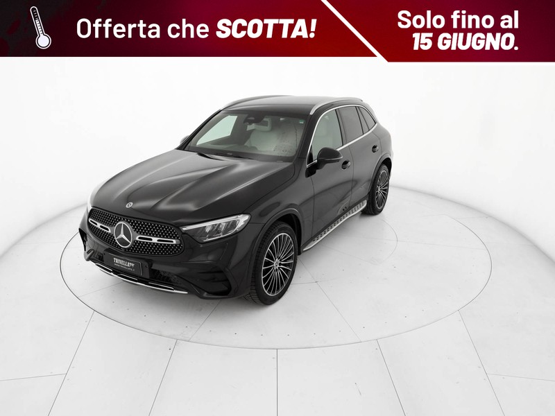 Mercedes GLC 220 d amg advanced 4matic auto ibrido nero