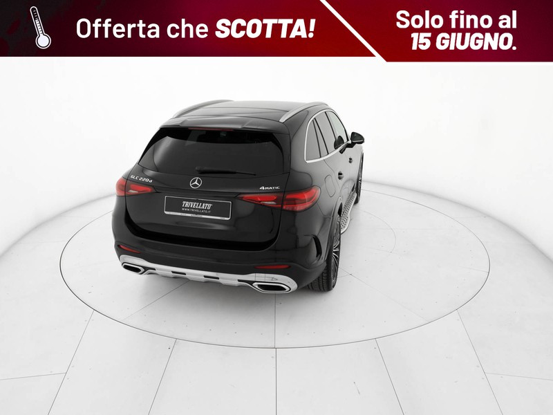 Mercedes GLC 220 d amg advanced 4matic auto ibrido nero