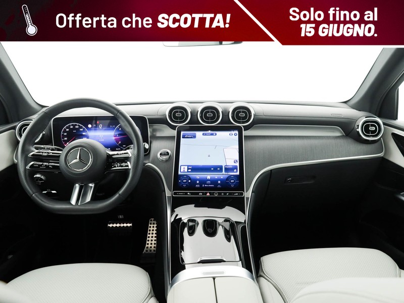 Mercedes GLC 220 d amg advanced 4matic auto ibrido nero