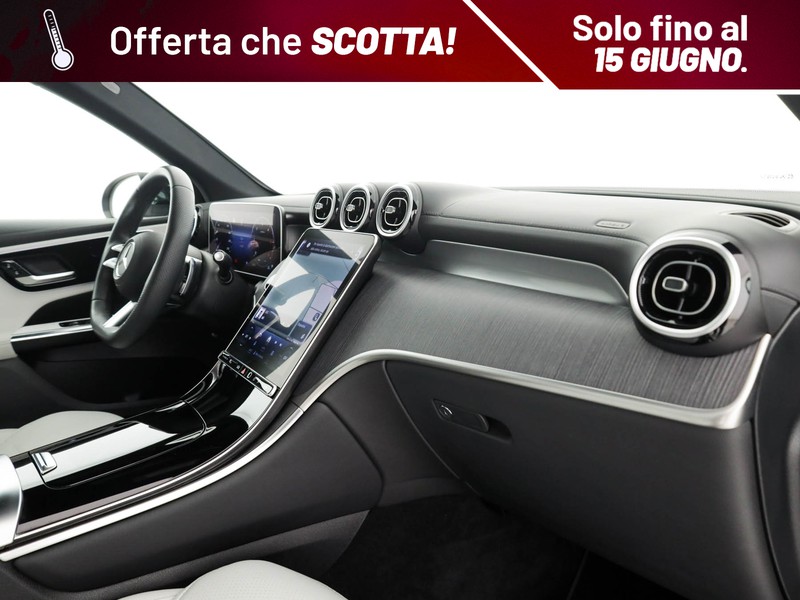Mercedes GLC 220 d amg advanced 4matic auto ibrido nero