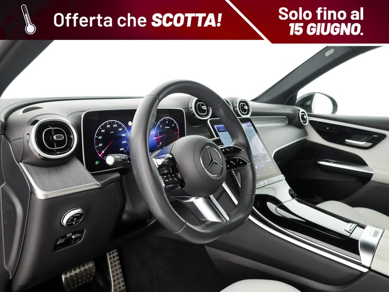 Mercedes GLC 220 d amg advanced 4matic auto ibrido nero