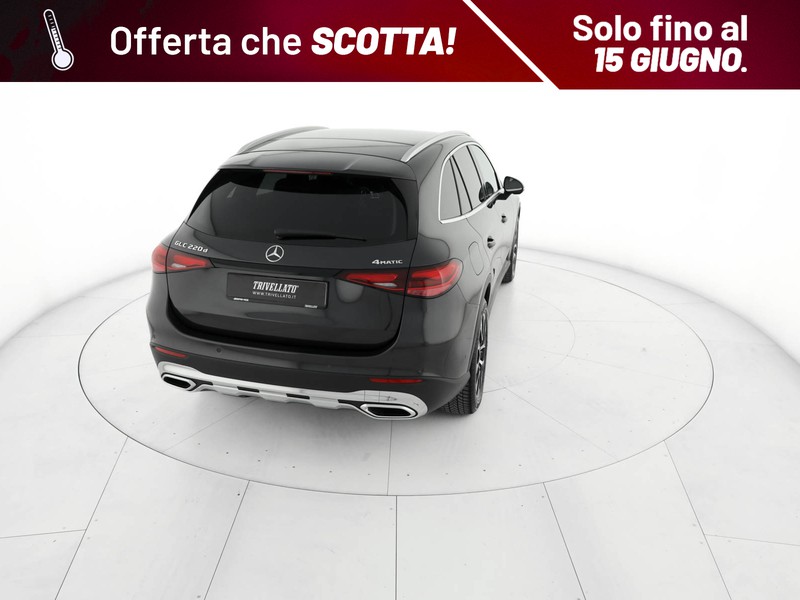 Mercedes GLC 220 d advanced 4matic auto ibrido grigio
