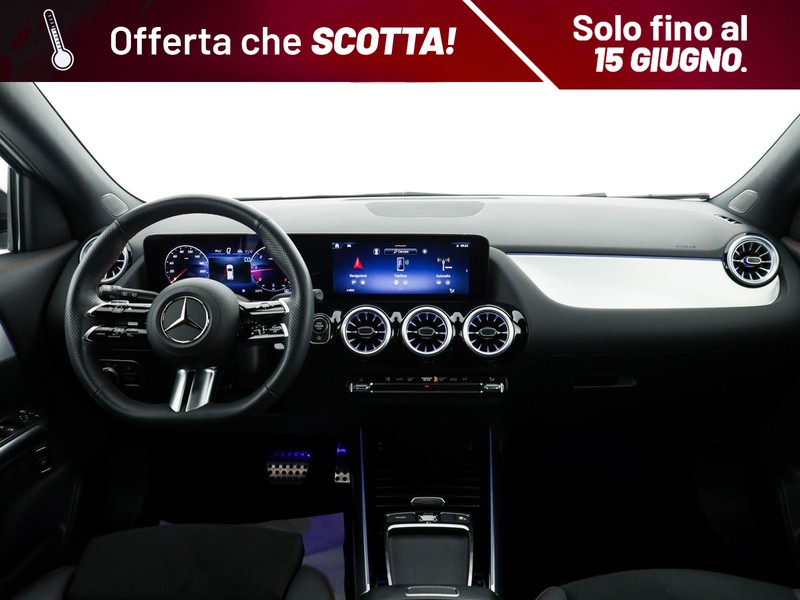 Mercedes GLA 200 d amg line advanced plus auto diesel argento