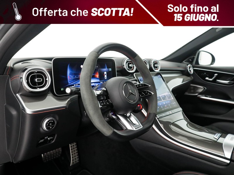 AMG Classe C c amg 43 mhev premium pro 4matic auto ibrido grigio