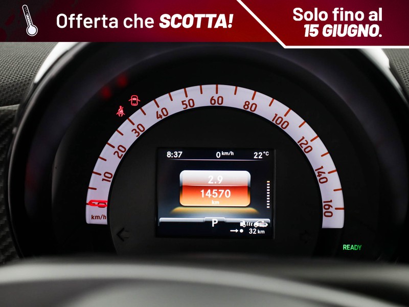 Smart Fortwo eq 25° anniversary 22kw elettrica grigio