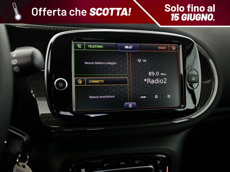 Smart Fortwo eq 25° anniversary 22kw elettrica grigio