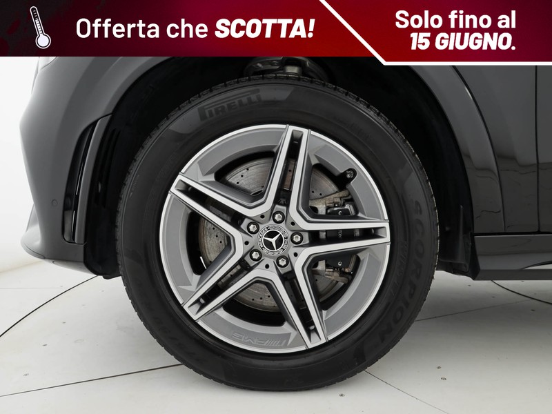 Mercedes GLE gle 350 de phev (e eq-power) premium 4matic auto ibrido nero
