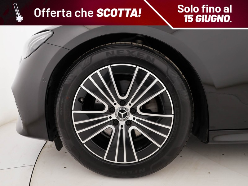 Mercedes Classe E Berlina 200 d advanced auto ibrido nero