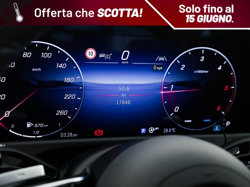 Mercedes Classe E Berlina 200 d advanced auto ibrido nero