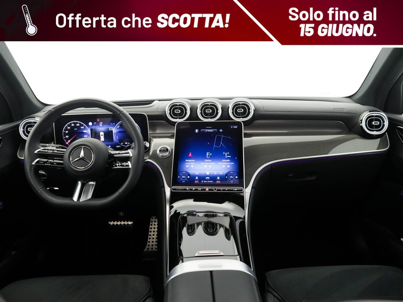 Mercedes GLC 300 de phev amg premium 4matic auto ibrido nero