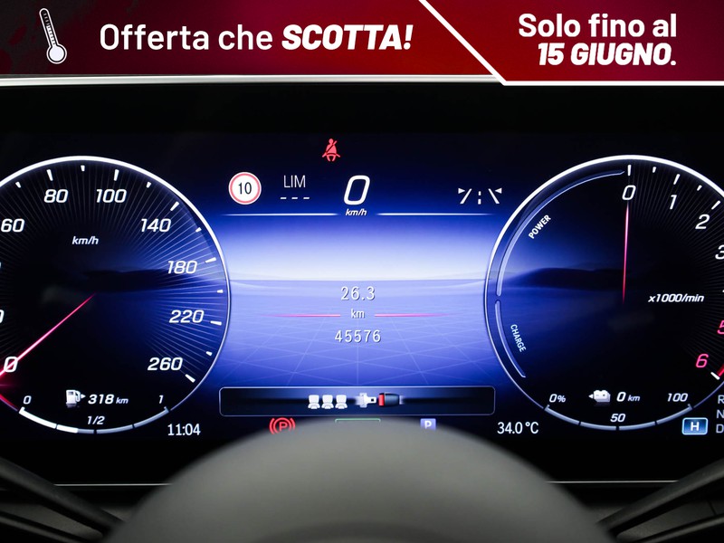 Mercedes GLC 300 de phev amg premium 4matic auto ibrido nero