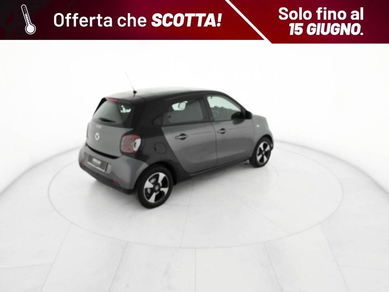 Smart Forfour eq passion 22kw elettrica grigio