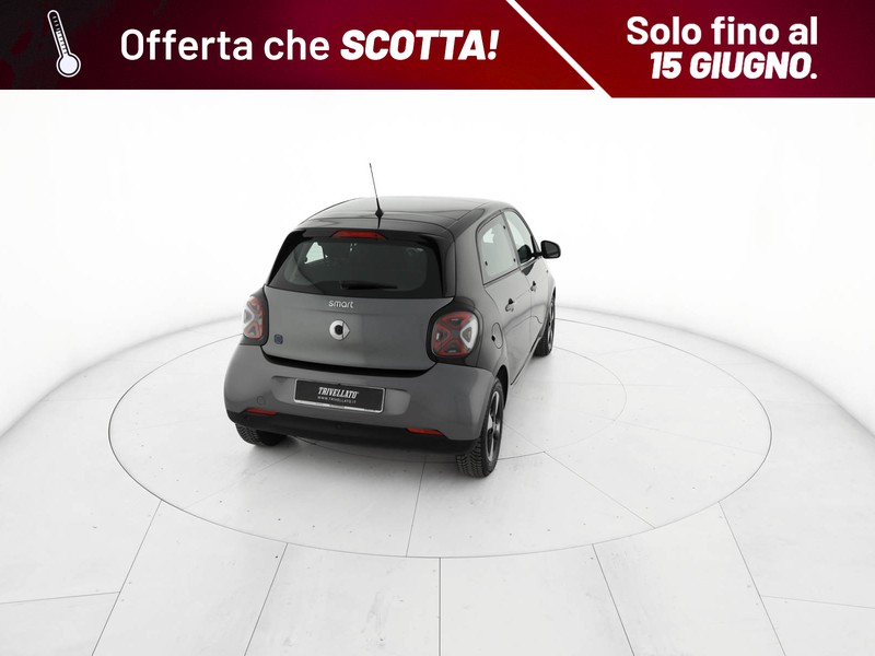 Smart Forfour eq passion 22kw elettrica grigio