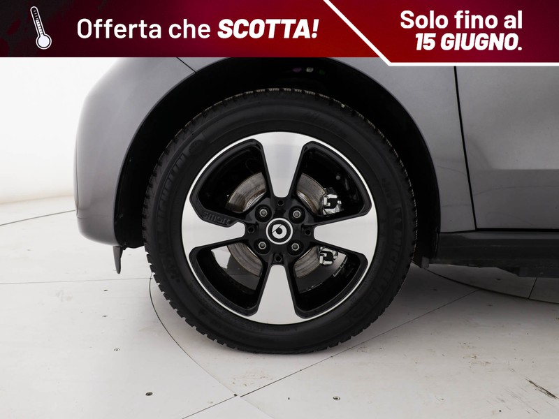 Smart Forfour eq passion 22kw elettrica grigio