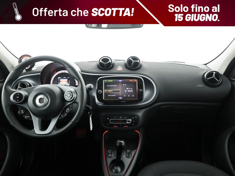 Smart Forfour eq passion 22kw elettrica grigio
