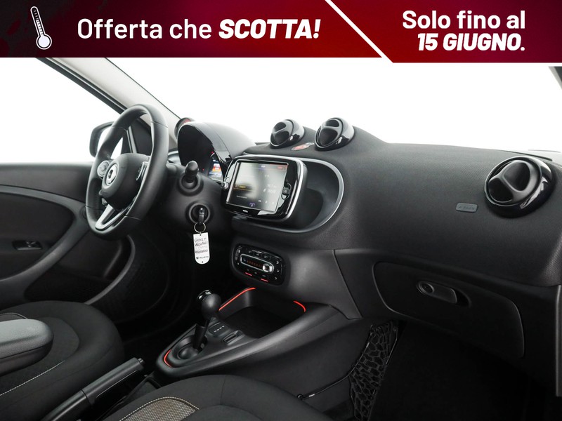 Smart Forfour eq passion 22kw elettrica grigio