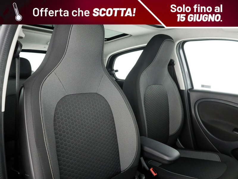 Smart Forfour eq passion 22kw elettrica grigio
