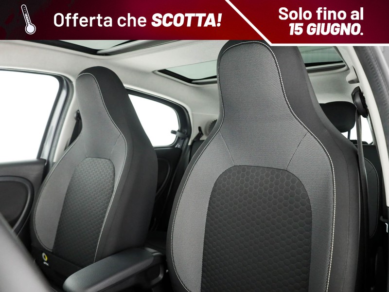 Smart Forfour eq passion 22kw elettrica grigio