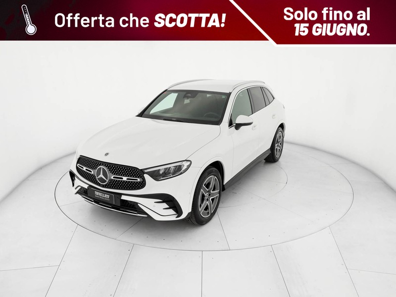 Mercedes GLC 220 d amg line advanced 4matic auto ibrido bianco