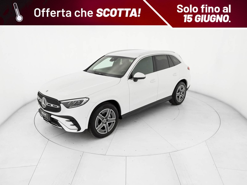 Mercedes GLC 220 d amg line advanced 4matic auto ibrido bianco