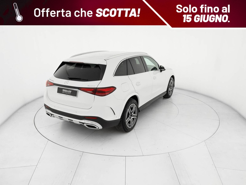 Mercedes GLC 220 d amg line advanced 4matic auto ibrido bianco