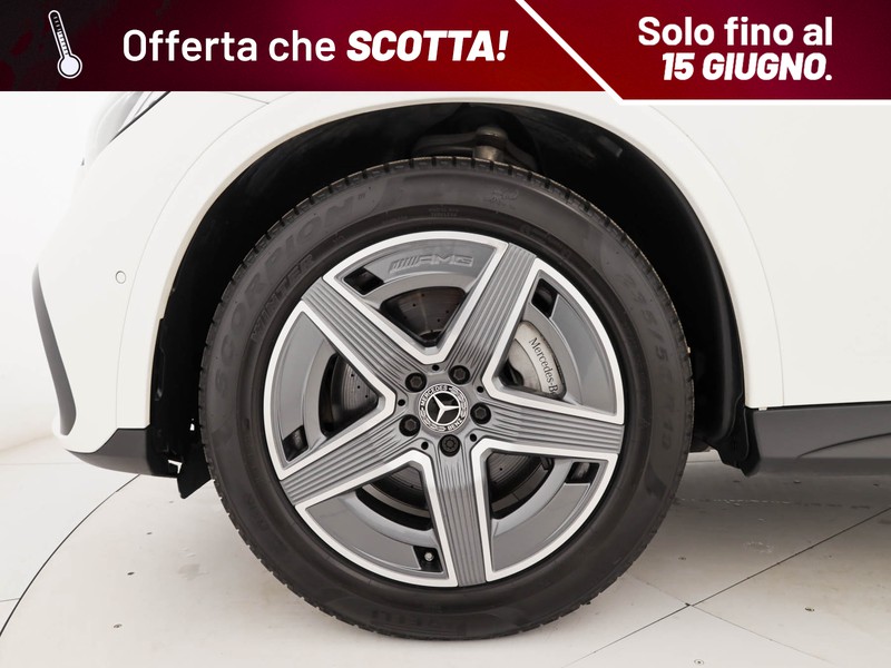 Mercedes GLC 220 d amg line advanced 4matic auto ibrido bianco