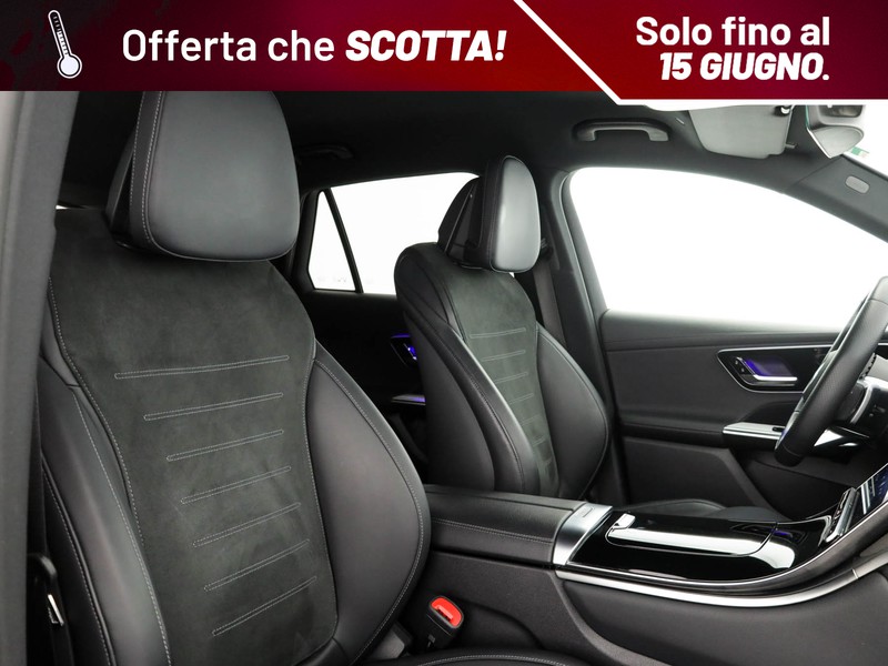 Mercedes GLC 220 d amg line advanced 4matic auto ibrido bianco