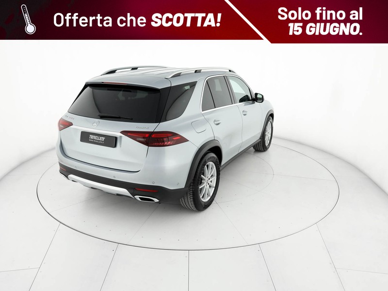 Mercedes GLE gle 300 d advanced 4matic auto ibrido argento