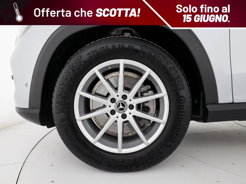 Mercedes GLE gle 300 d advanced 4matic auto ibrido argento