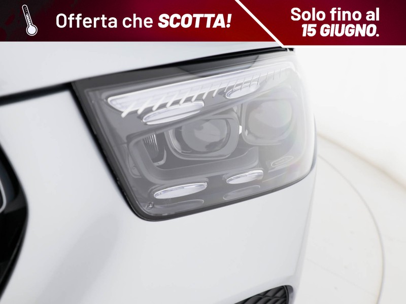 Mercedes GLE gle 300 d advanced 4matic auto ibrido argento