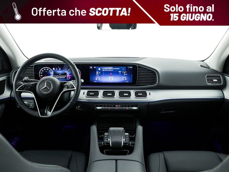 Mercedes GLE gle 300 d advanced 4matic auto ibrido argento