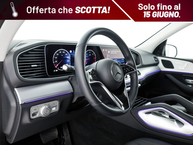 Mercedes GLE gle 300 d advanced 4matic auto ibrido argento