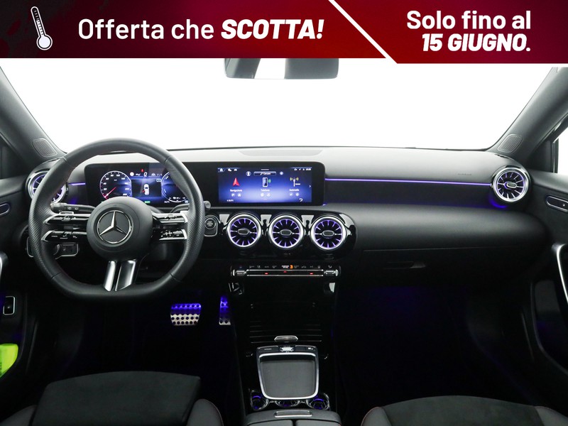 Mercedes Classe A 250 e phev amg line advanced plus digital edition auto ibrido nero