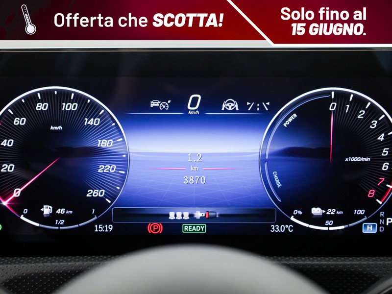 Mercedes Classe A 250 e phev amg line advanced plus digital edition auto ibrido nero