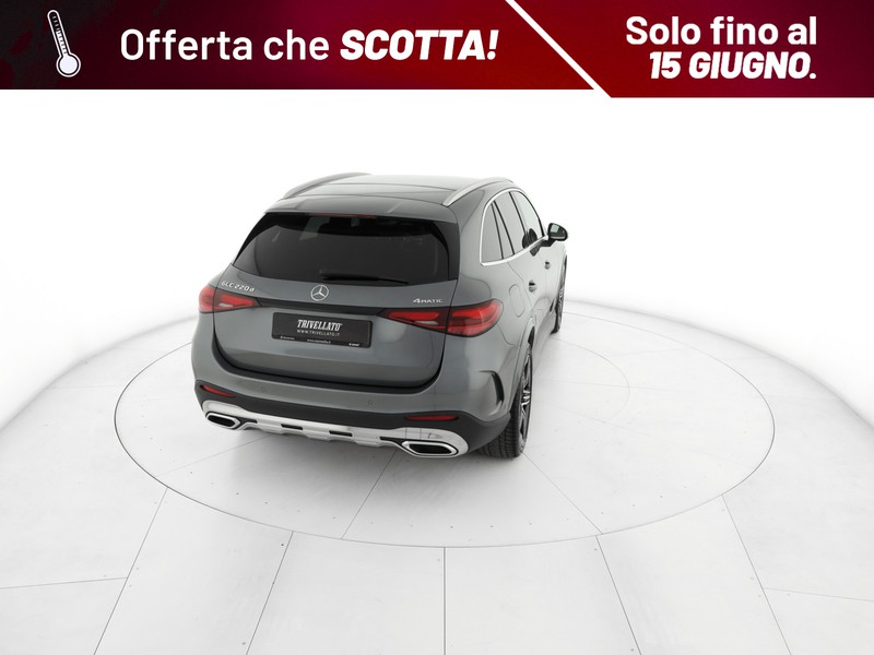 Mercedes GLC 220 d amg advanced 4matic auto ibrido grigio