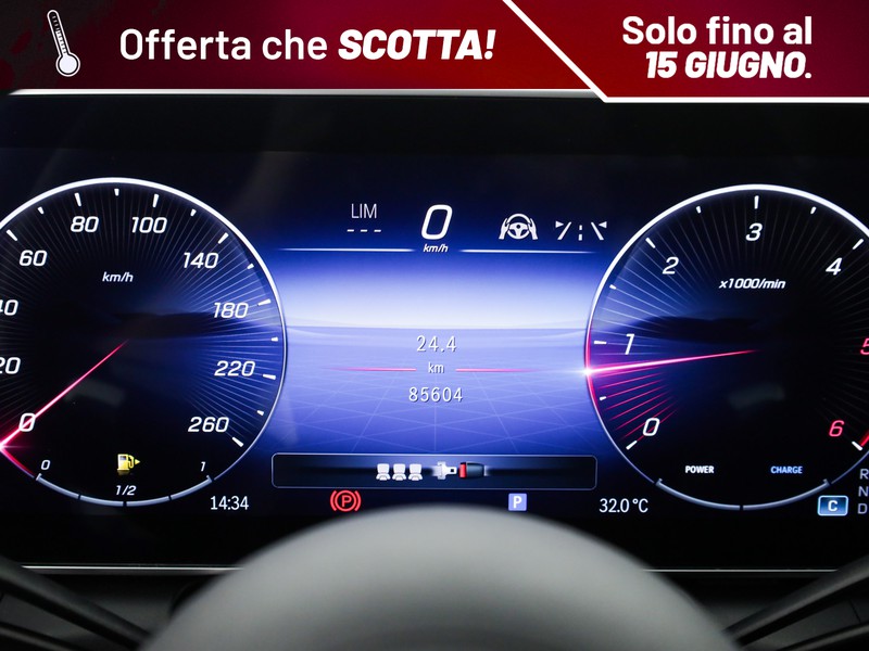 Mercedes GLC 220 d amg advanced 4matic auto ibrido grigio