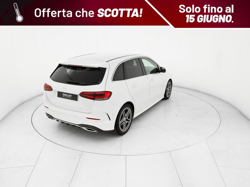 Mercedes Classe B 200 d premium auto diesel bianco