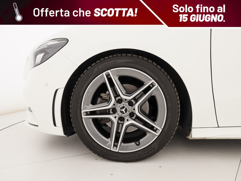 Mercedes Classe B 200 d premium auto diesel bianco