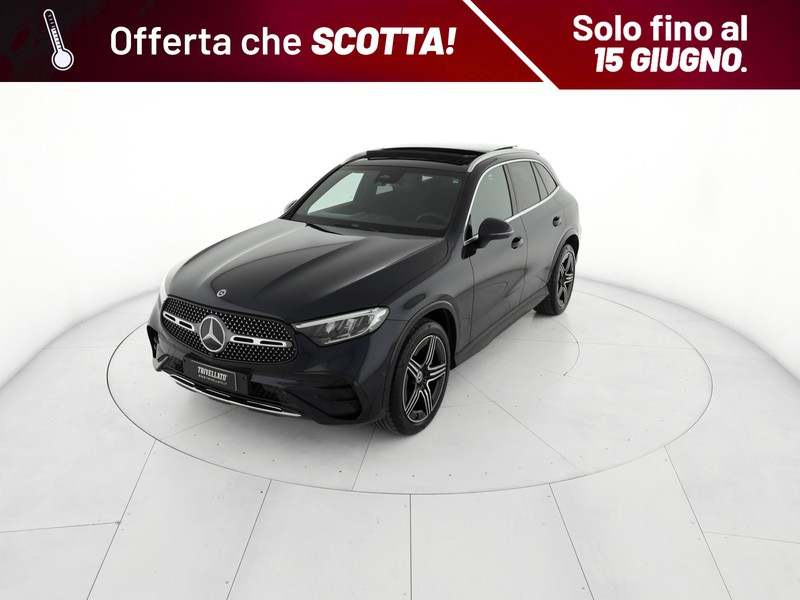 Mercedes GLC 220 d amg line advanced 4matic auto ibrido blu/azzurro