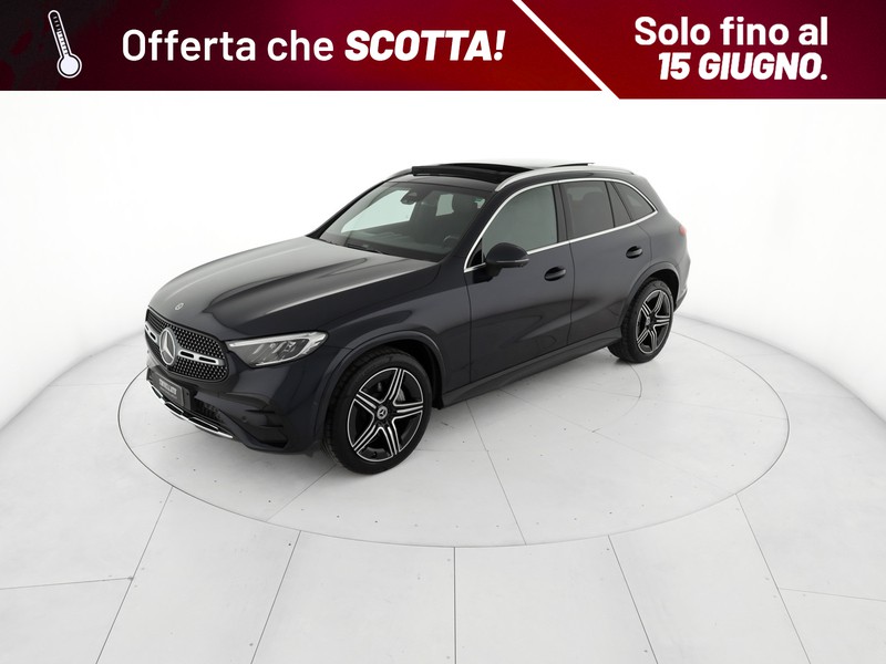Mercedes GLC 220 d amg line advanced 4matic auto ibrido blu/azzurro
