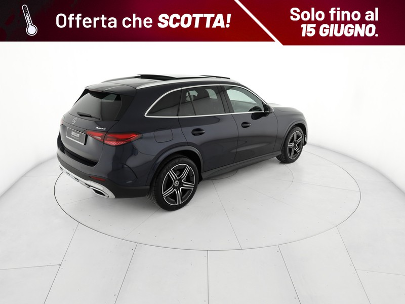 Mercedes GLC 220 d amg line advanced 4matic auto ibrido blu/azzurro